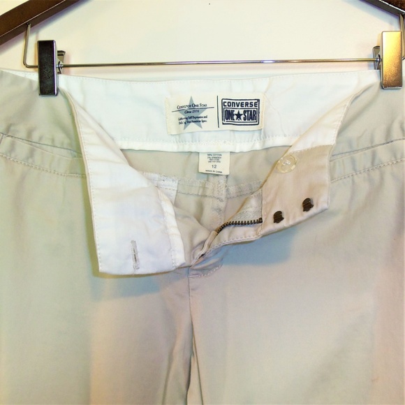 Converse One Star Low Rise Boot Cut Khakis (2) - Picture 15 of 15